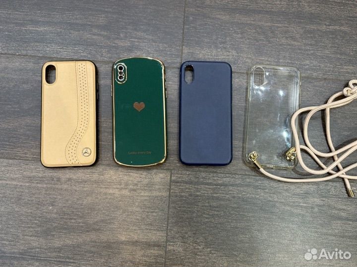 Чехолы и стекла на iPhone XS