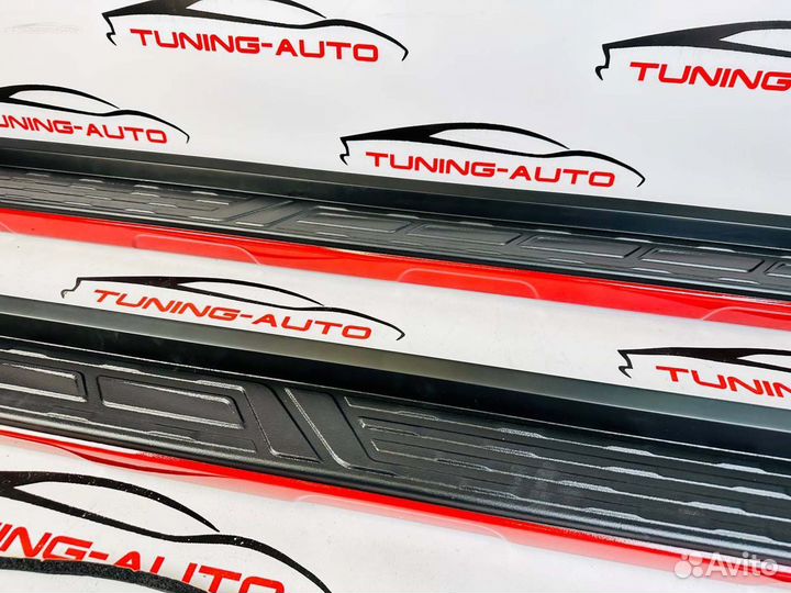 Подножки Nissan X-Trail 32 Стиль Nismo S4342