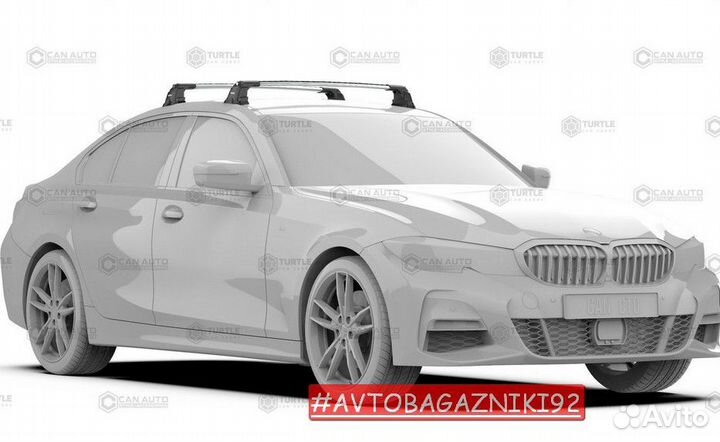 Багажник (поперечины) на крышу BMW 5 серии