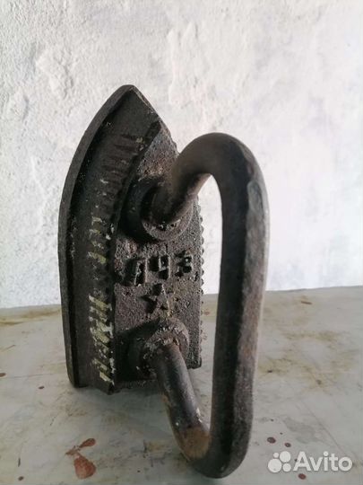 Старый утюг ачз СССР