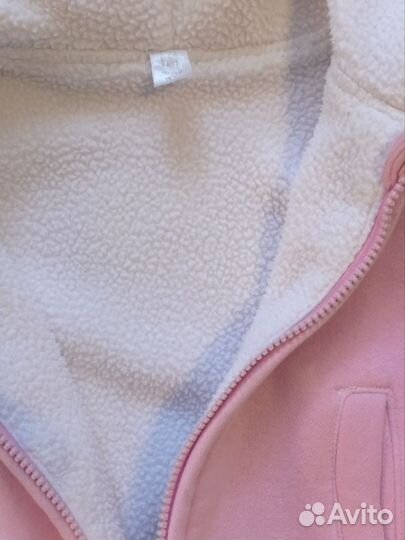 Теплый костюм на девочку 98