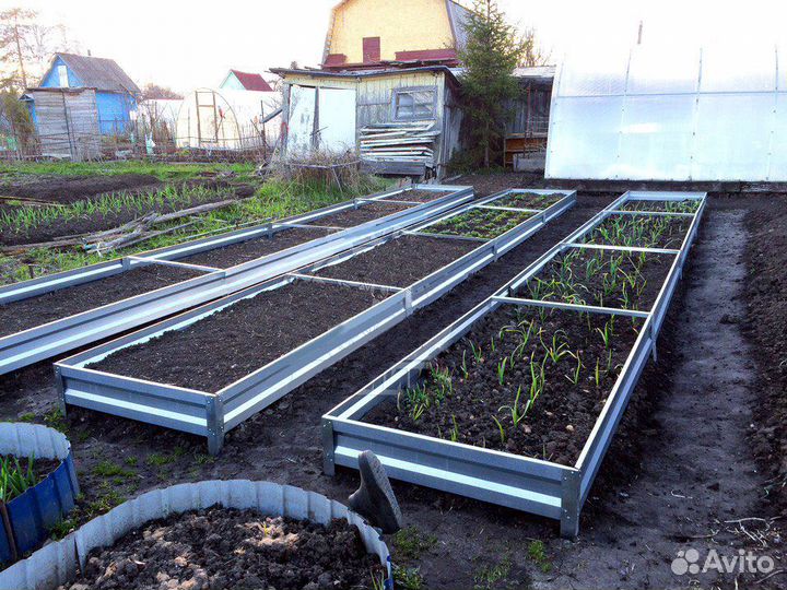Грядки оцинкованные