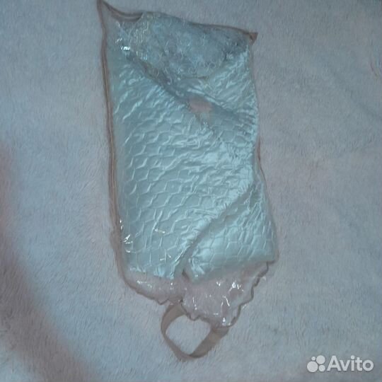 Одеяло на выписку для новорожденного зима