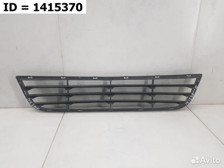 Решетка переднего бампера Daewoo Matiz