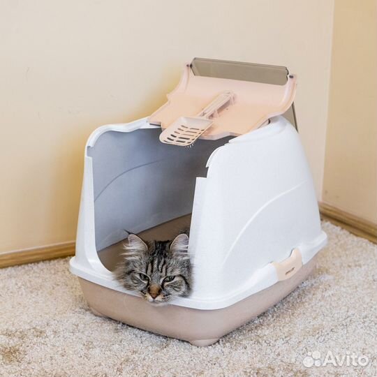 Туалет для кошек 50 х 38 х 37 см