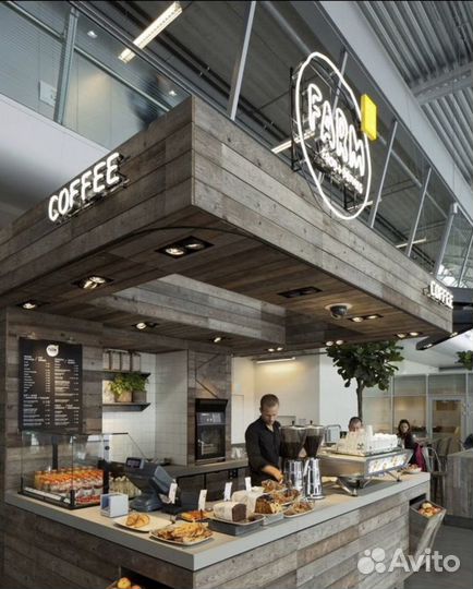 Островки в ТЦ, островок кофе с собой