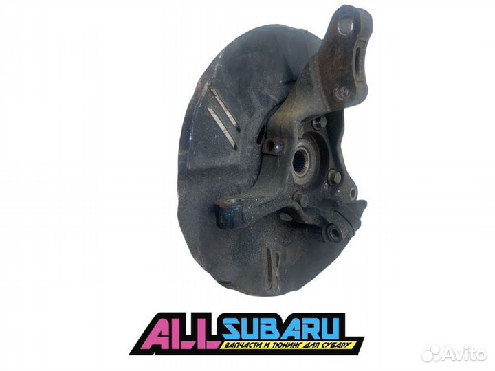 Кулак передний, ступица, цапфа передний правый