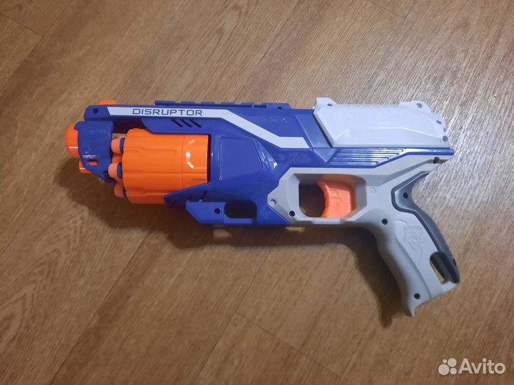 Nerf elite с пулями