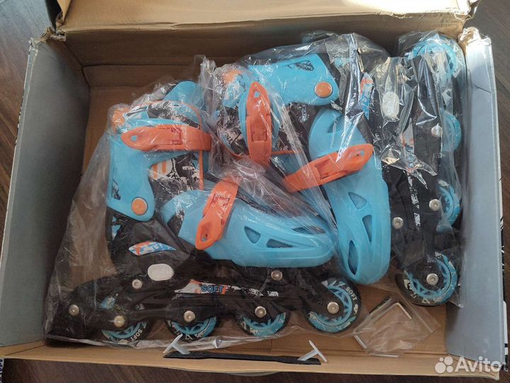 Роликовые коньки детские новые