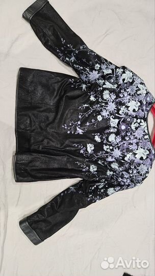 Куртка кожаная женская 48 50
