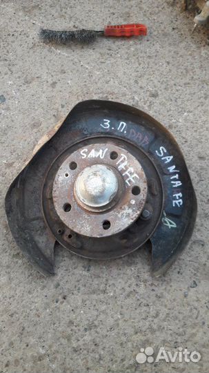 Ступица задняя правая Hyundai Santa Fe G6BA 2003