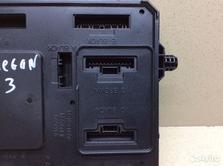 Блок электронный Renault Megane 3 K9K834 2012