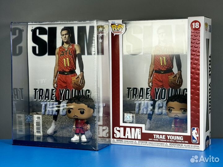 Funko Pop Covers 18 Trae Young (Slam NBA Hawks)