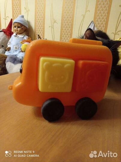 Детские пластмассовые игрушки из СССР