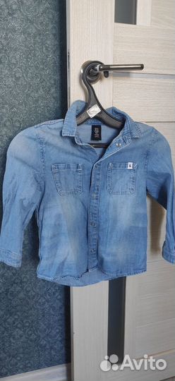 Рубашка джинсовая на мальчика H&M