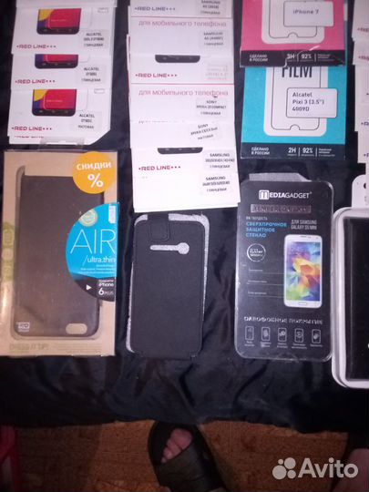 Защитные пленки и стекла, чехлы