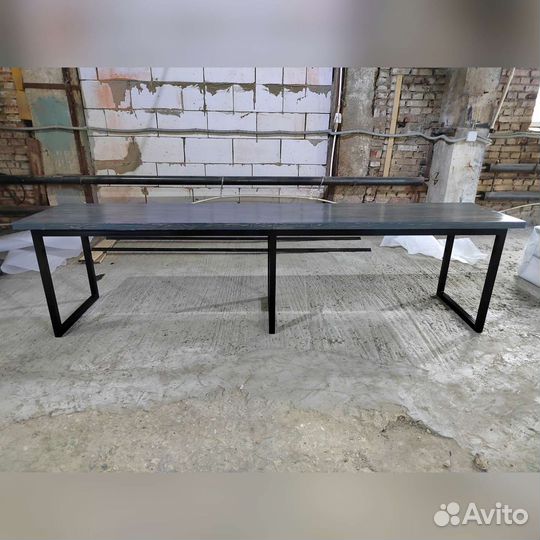 Стол лофт 3 метра