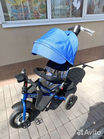 Трехколесный велосипед с родительской ручкой