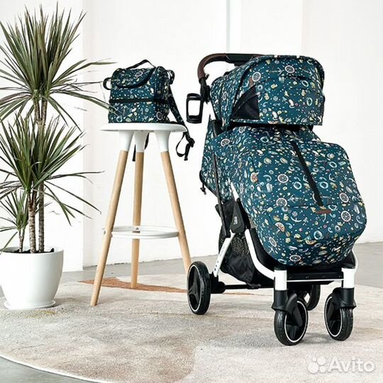 Коляска Babalo Future 2023. Океан. Новая