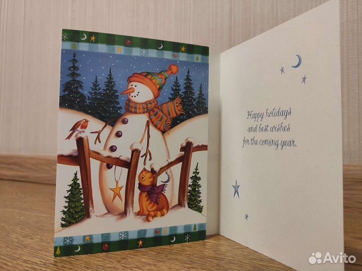 Открытка новогодняя (из США)