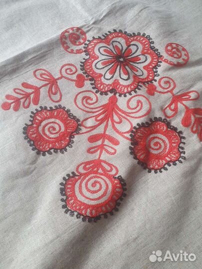 Скатерть льняная новая СССР