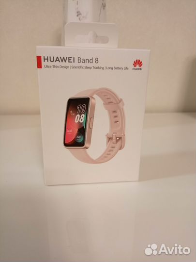 Фитнес-браслет huawei Band 8 (ASK-B19) розовый