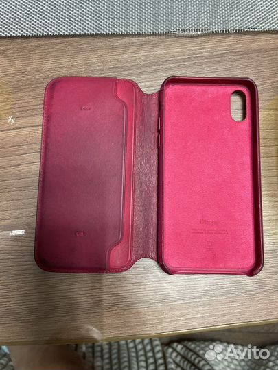 Чехол на iPhone x кожанный оригинал