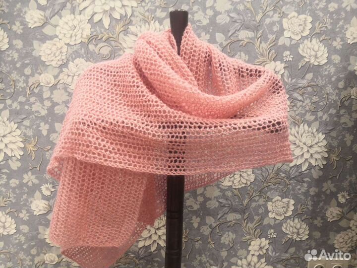 Палантин ручной работы