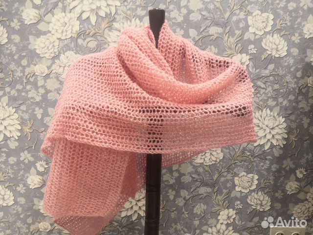 Палантин ручной работы