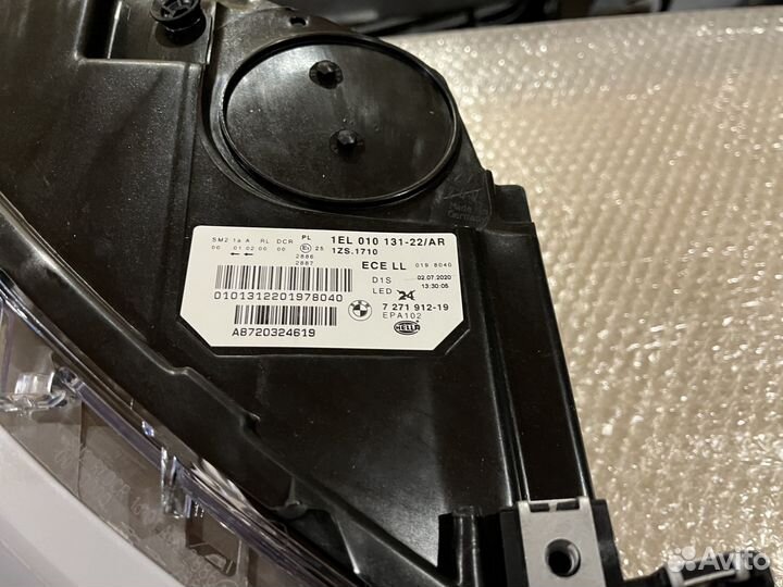 Правая передняя фара BMW F10 дорестайлинг