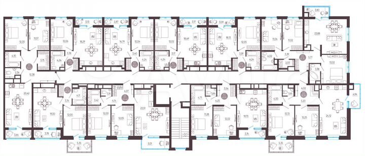 1-к. квартира, 41,1 м², 9/10 эт.