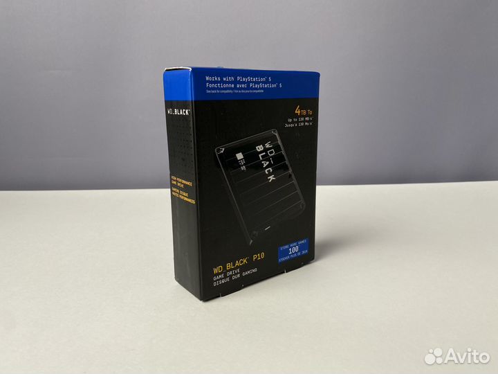 WD black P10 Game Drive 4 Tb внешний