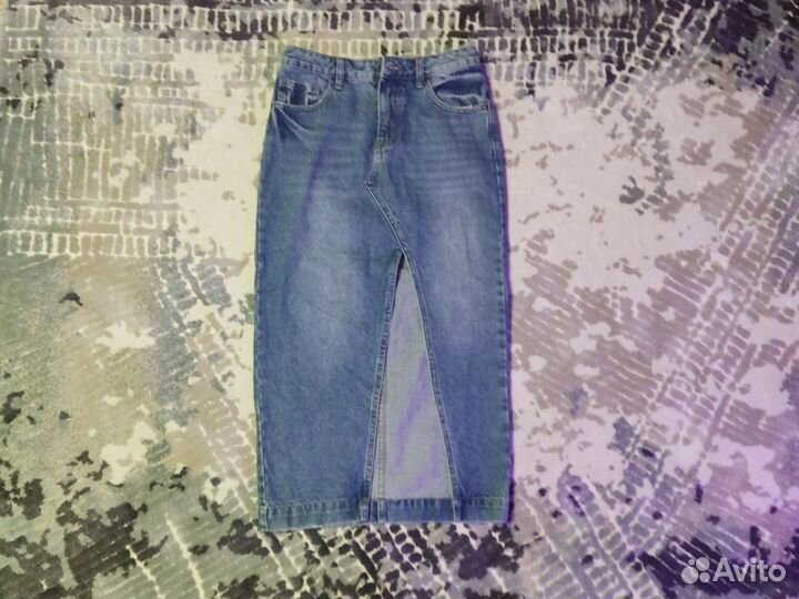 Джинсовая юбка