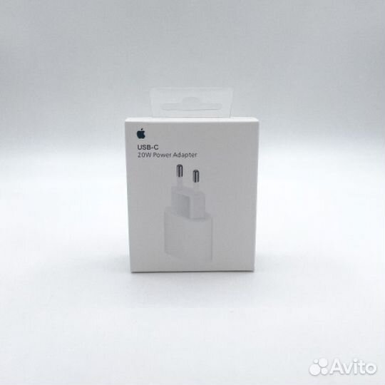 Блок быстрой зарядки 20W с проводом iPhone Apple