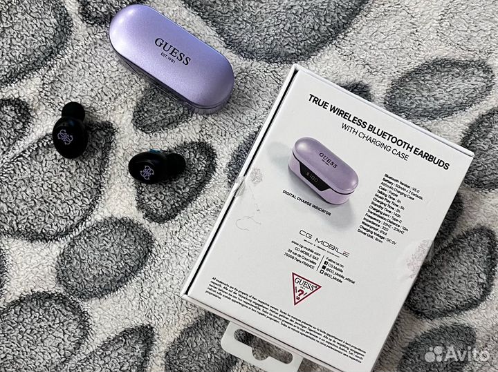 Беспроводные наушники guess вакуумные