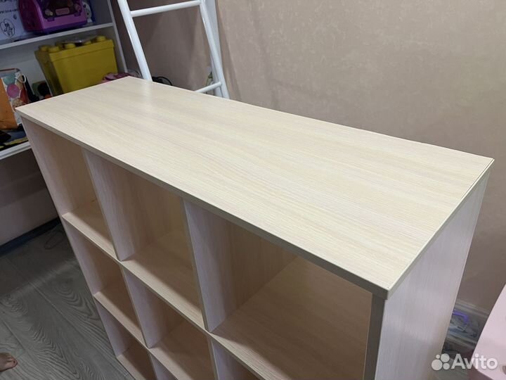 Стеллаж для игрушек 9 ячеек