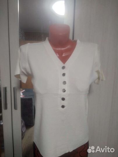 Футболка блузка лапша 44 46 48 50 52 р супер