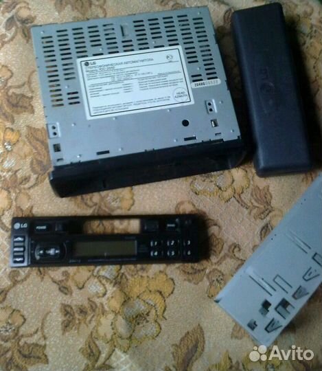 Стерео автомагнитола LG, колонки