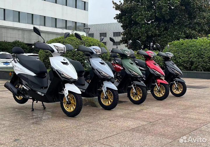 Скутер wels NEW choke 50(80) CC tumen