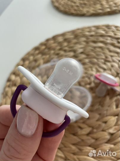 Соска пустышка avent 0 6