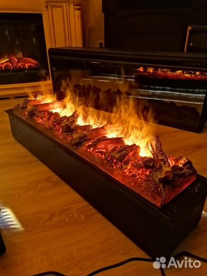 Камин с эффектом 3D Cassette 1000 Panel или дрова