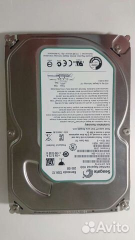 Жесткий диск 250гб