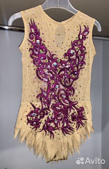 Купальник для художественной гимнастики фуксия