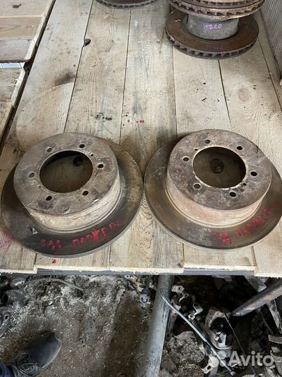 Диск тормозной задний mitsubishi pajero sport 1