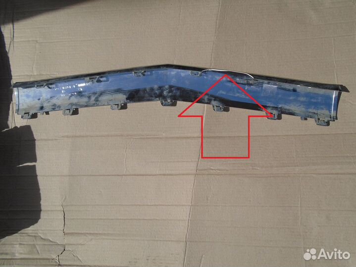 Mercedes 218 amg a2188853200 молдинг бампера