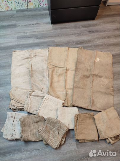 Мешок джутовый холщовый из мешковины (Экомешок бол