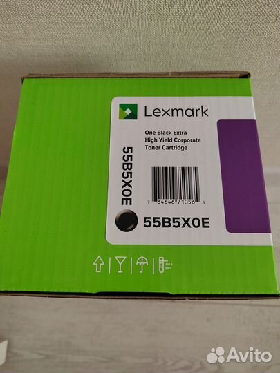 Картридж Lexmark 55B5X0E оригинал