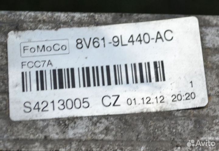 Интеркулер Ford Фокус 3 D4204T txda