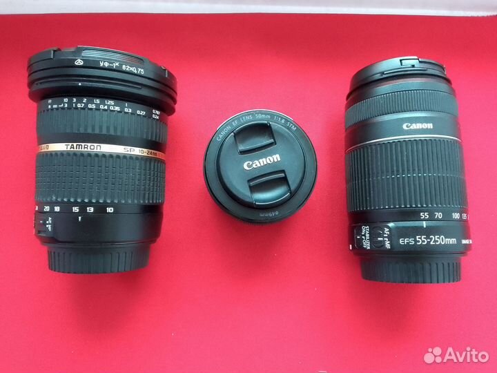 Объективы для Canon Tamron SP 10-24mm и другие