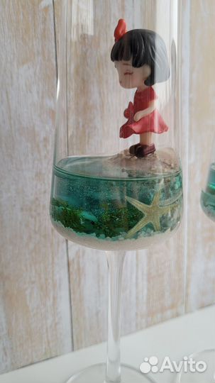 Свадебные фужеры для молодоженов